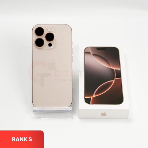 APPLE iPhone 16 Pro 5G Desert Titanium - Sim Free | ROM: 512GB | Battery Health: 90% | IMEI: 351606583512743 | RANK S
