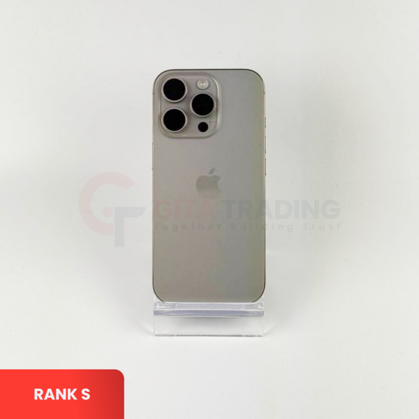 APPLE iPhone 16 PRO 5G Natural Titanium | ROM: 512GB | Battery health 91% | IMEI: 354149559485989 | RANK S