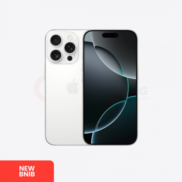 APPLE iPhone 16 Pro 5G White Titanium - Sim Free | ROM: 256GB | Single Sim FISIK & Silent Camera | IMEI: 354553645064221 | NEW BNIB