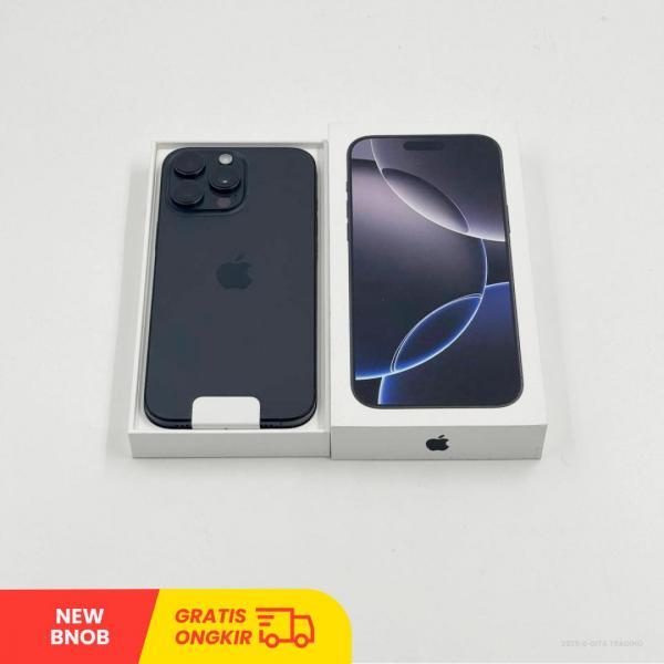 APPLE iPhone 16 Pro Max 5G Black Titanium - Sim Free | ROM: 1000GB(1TB) | IMEI: 358132390291143 | BNOB