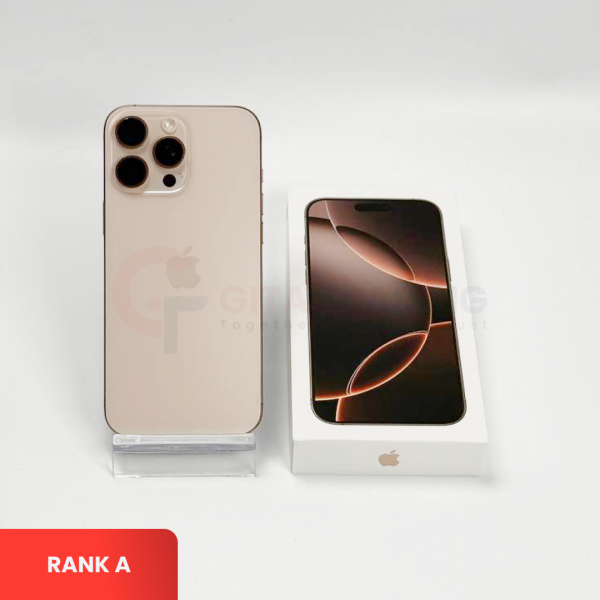 APPLE iPhone 16 Pro Max 5G Desert Titanium - SIM Free | ROM: 256GB | Battery Health: 88% | IMEI: 359737300588484 | RANK A