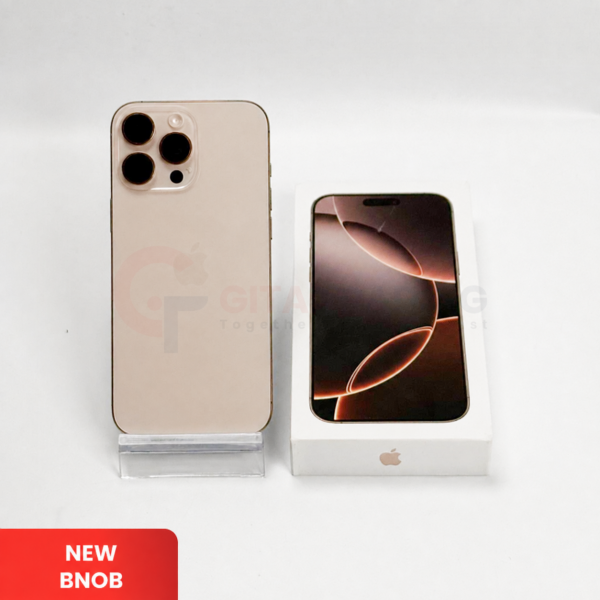 APPLE iPhone 16 Pro Max 5G Desert Titanium - SIM Free | ROM: 256GB | IMEI: 357192892470372 | NEW BNOB