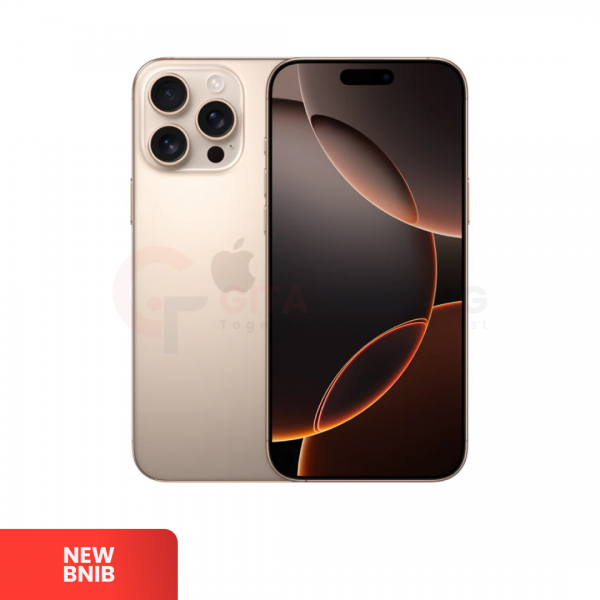 APPLE iPhone 16 Pro Max 5G Desert Titanium - Sim Free | ROM: 256GB | Single Sim & Silent Camera | IMEI: 359296246615406 | BNIB