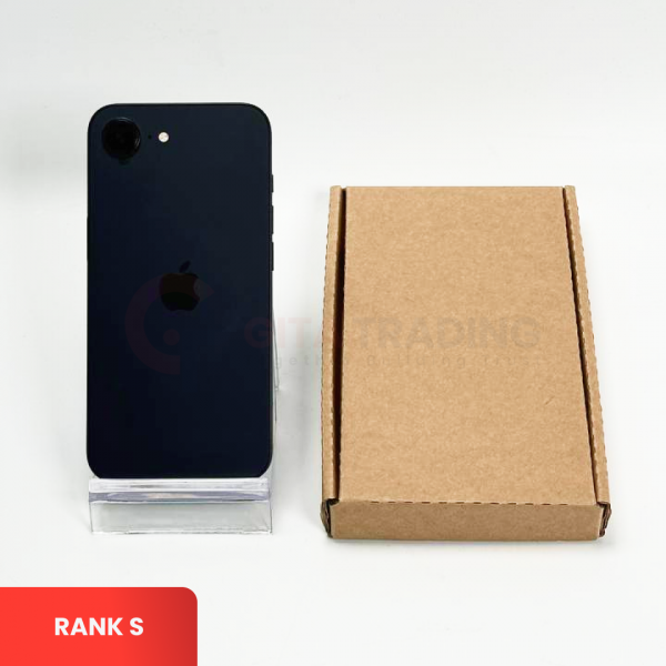 APPLE iPhone 16e 5G Black - Sim Free | ROM: 128GB | Battery health 100% | IMEI: 357407308087481 | RANK S