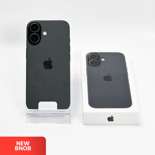 APPLE iPhone 17 5G BLACK - Sim Free (SIM FISIK) | ROM: 256GB | Single Sim & Silent Camera | IMEI: 358057598105359 | NEW BNOB