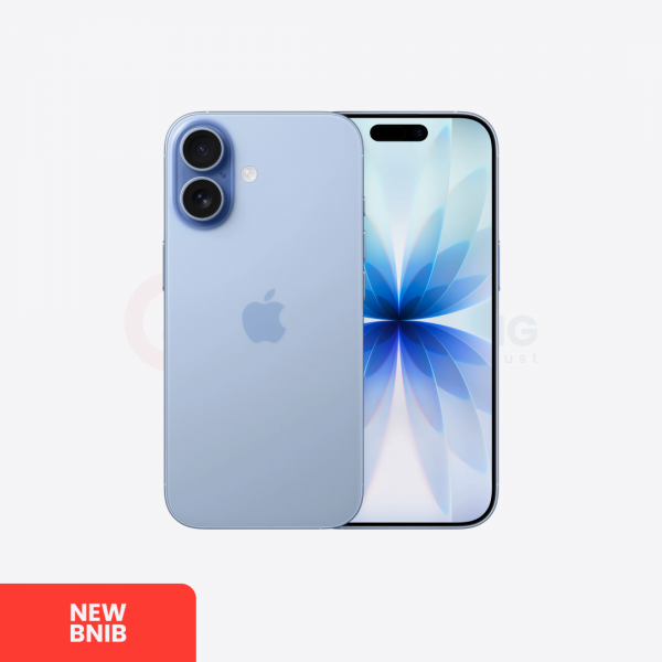 APPLE iPhone 17 5G MIST BLUE - Sim Free (SIM FISIK) | ROM: 256GB | Single Sim & Silent Camera | IMEI: 352000930391580 | NEW BNIB