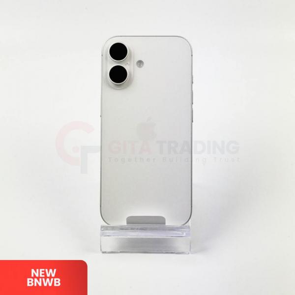 APPLE iPhone 17 5G White - Sim Free (eSIM) | ROM: 256GB | Battery Health 100% | IMEI: 350418056299936 | BNWB