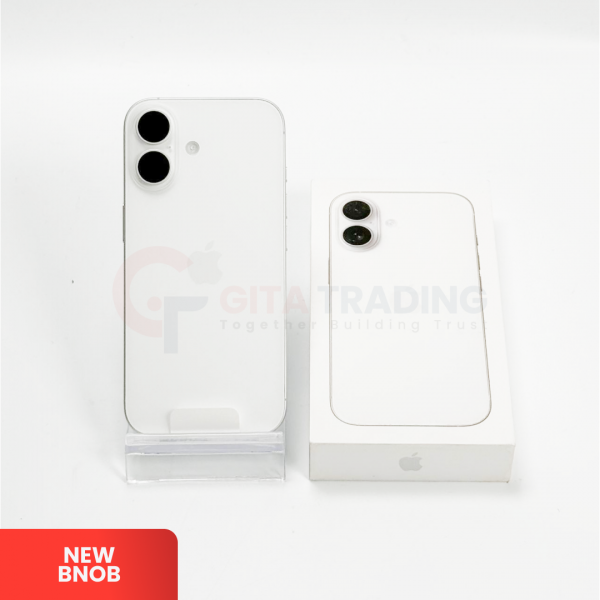 APPLE iPhone 17 5G WHITE - Sim Free (SIM FISIK) | ROM: 256GB | Single Sim & Silent Camera | IMEI: 352000931795946 | NEW BNOB