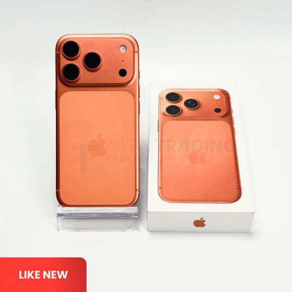 APPLE iPhone 17 Pro 5G Cosmic Orange -  eSIM | ROM: 256GB | Battery Health: 100% | IMEI: 352106627355216 | LIKE NEW