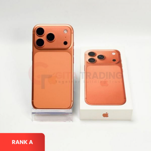 APPLE iPhone 17 Pro 5G Cosmic Orange -  SIM FREE (eSIM) | ROM: 256GB | Battery Health: 94% | IMEI: 351076750996824 | RANK A