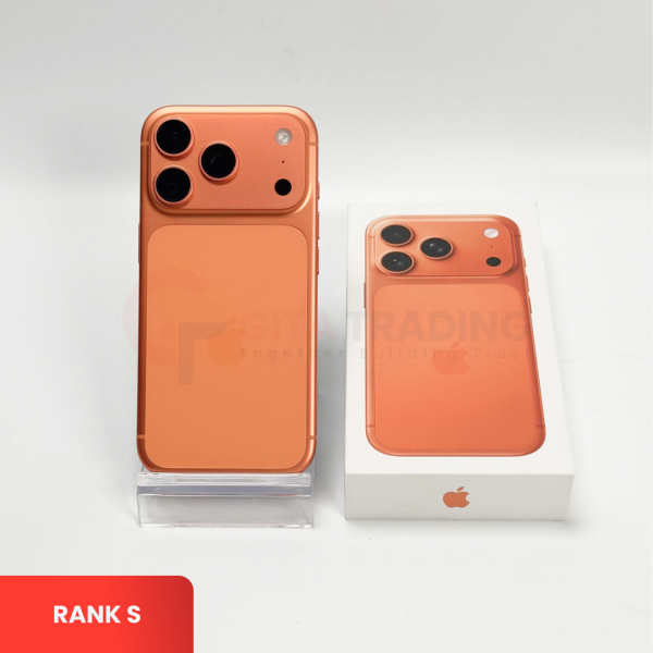 APPLE iPhone 17 Pro 5G Cosmic Orange - Sim Free (eSIM) | ROM: 256GB | Battery Health: 99% | IMEI: 352106629636399 | RANK S