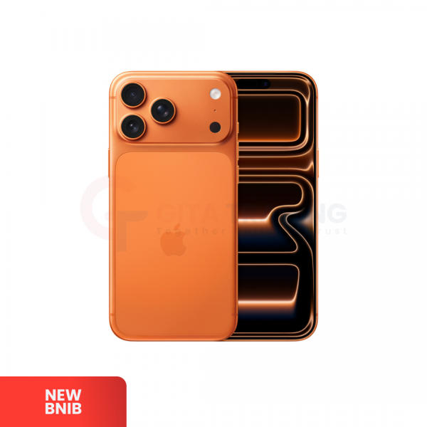 APPLE iPhone 17 Pro 5G Cosmic Orange - Sim Free (SIM Fisik) | Silent Camera & Single SIM | ROM: 256GB | IMEI: 354699242534270 | NEW BNIB