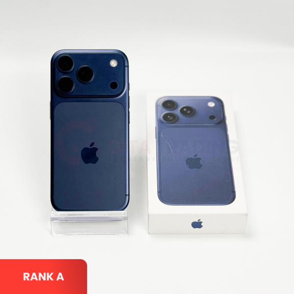 APPLE iPhone 17 Pro 5G Deep Blue - Sim Free (eSIM Only) | Battery Health: 100% | ROM: 256GB | IMEI: 351030792944094 | RANK A