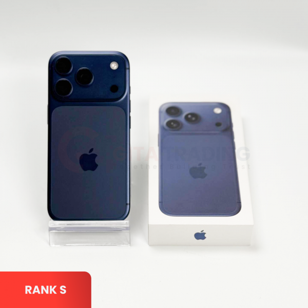 APPLE iPhone 17 Pro 5G Deep Blue - Sim Free (eSIM Only) | Battery Health: 100% | ROM: 256GB | IMEI: 357301690099131 | RANK S