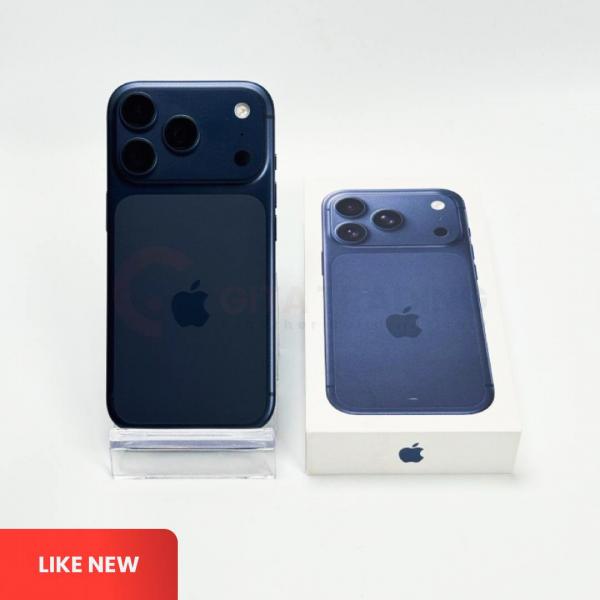 APPLE iPhone 17 Pro 5G Deep Blue - Sim Free (eSIM Only) | Battery Health: 100% | ROM: 256GB | IMEI: 357809422547482 | LIKE NEW