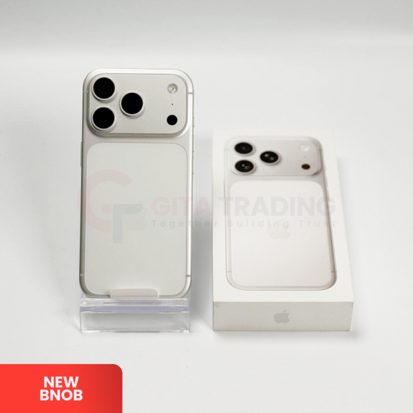 APPLE iPhone 17 Pro 5G Silver - SIM FREE (eSIM) | ROM: 1000GB(1TB) | IMEI: 350075311146920 | NEW BNOB
