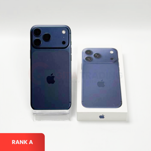 APPLE iPhone 17 Pro 5G Deep Blue - Sim Free (SIM Fisik) | Silent Camera & Single SIM | Battery Health: 100% | ROM: 512GB | IMEI: 351038934422556 | RANK A