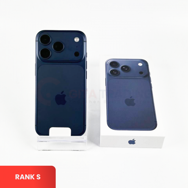 APPLE iPhone 17 Pro 5G Deep Blue - Sim Free (SIM Fisik) | Silent Camera & Single SIM | ROM: 256GB | Battery Health: 100% | IMEI: 352292530922639 | RANK S