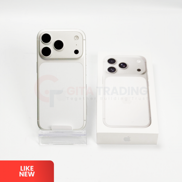 APPLE iPhone 17 Pro 5G Silver -  eSIM Only | ROM: 256GB | Battery Health: 100% | IMEI: 350070401484745  | LIKE NEW