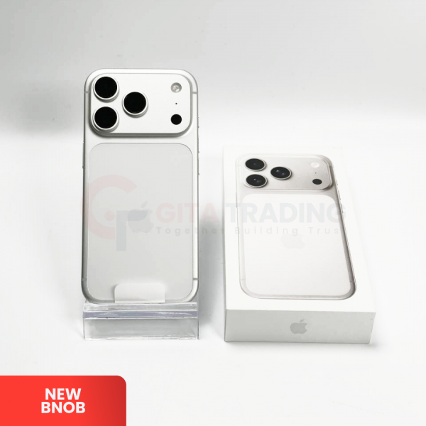 APPLE iPhone 17 Pro 5G Silver - Sim Free (eSIM) | ROM: 1000GB(1TB) | IMEI: 350344890815028 | NEW BNOB