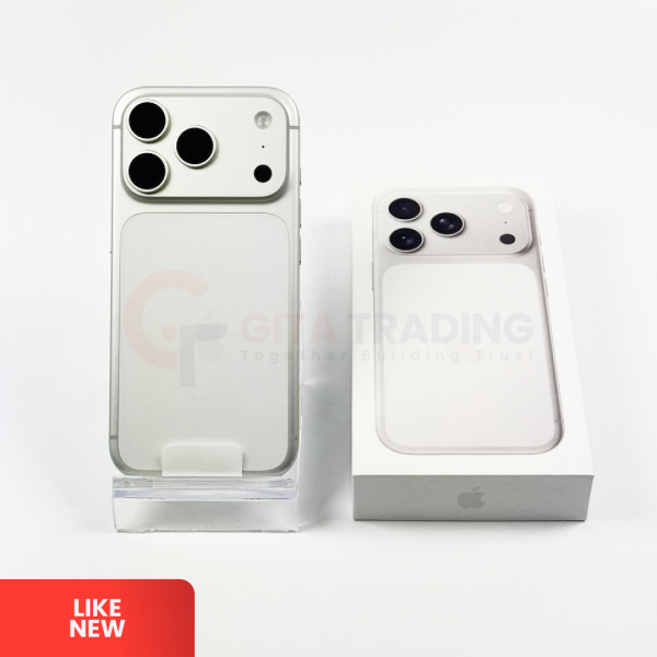 APPLE iPhone 17 Pro 5G Silver - SIM Free (eSIM) | ROM: 512GB | IMEI: 350344892488485 | LIKE NEW