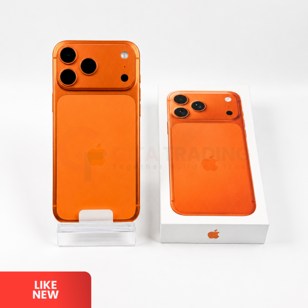 APPLE iPhone 17 Pro Max 5G Cosmic Orange - Sim Free (eSIM) | ROM: 256GB | Battery Health 100% | IMEI: 352313503098866 | LIKE NEW