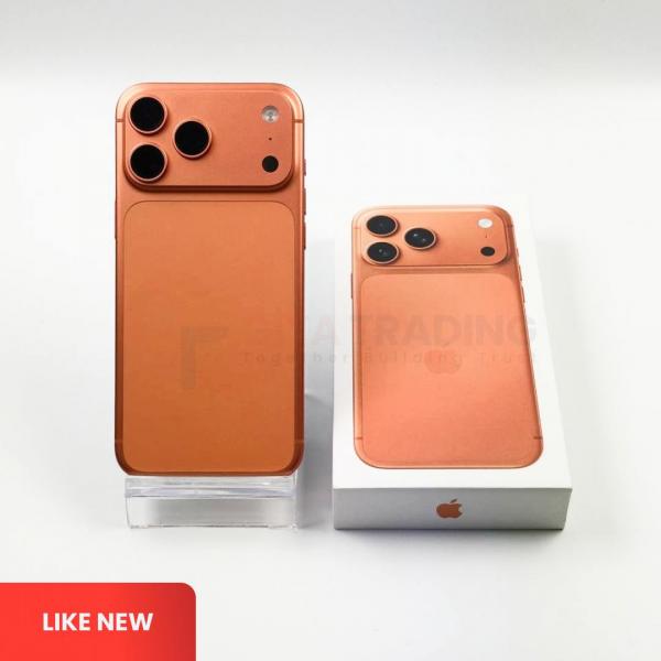 APPLE iPhone 17 Pro Max 5G Cosmic Orange - Sim Free (eSIM) | ROM: 256GB | Battery Health 100% | IMEI: 353763613657796 | LIKE NEW