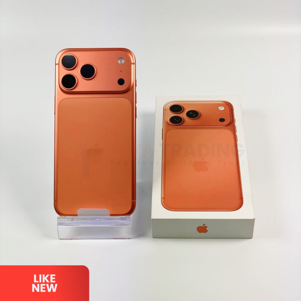 APPLE iPhone 17 Pro Max 5G Cosmic Orange - Sim Free (eSIM) | ROM: 512GB | Battery Health 100% | IMEI: 359285693500716 | LIKE NEW