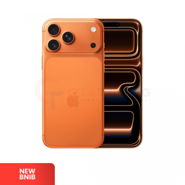 APPLE iPhone 17 Pro Max 5G Cosmic Orange - Sim Free (SIM Fisik) | Silent Camera & Single SIM | ROM: 256GB | IMEI: 353806449054033 | NEW BNIB