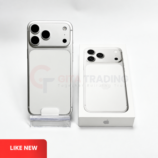 APPLE iPhone 17 Pro Max 5G Silver- Sim Free (eSIM) | ROM: 1000GB (1TB) | Battery Health: 100% IMEI: 357920793028794 | LIKE NEW