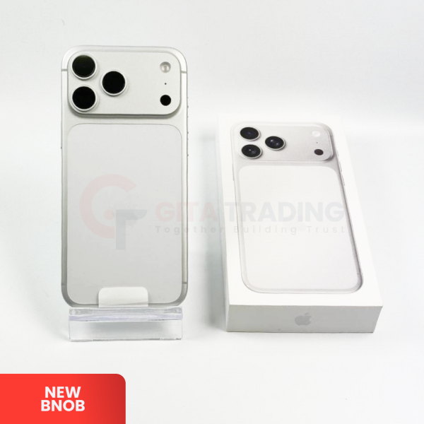 APPLE iPhone 17 Pro Max 5G Silver - Sim Free (eSIM) | ROM: 256GB | IMEI: 355988216373982 | NEW BNOB