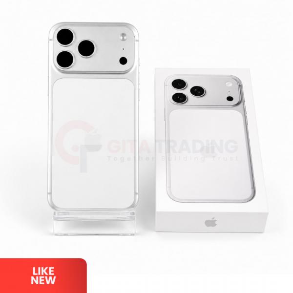 APPLE iPhone 17 Pro Max 5G Silver - Sim Free (eSIM) | ROM: 512GB | Battery Health 100% | IMEI: 353763616024663 | LIKE NEW