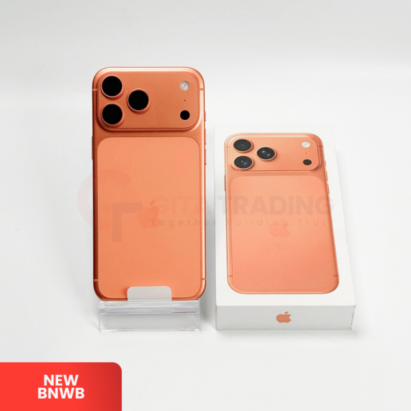 APPLE iPhone 17 Pro Max 5G Cosmic Orange - SIM Free (eSIM) | ROM: 512GB | IMEI: 352116267683850 | NEW BNWB