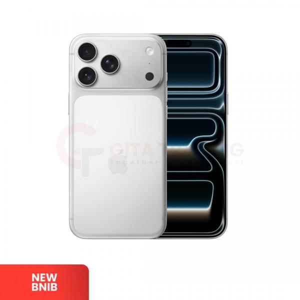 APPLE iPhone 17 Pro Max 5G Silver - Sim Free (SIM Fisik) | Silent Camera & Single SIM | ROM: 256GB | IMEI: 351309197672447 | NEW BNIB
