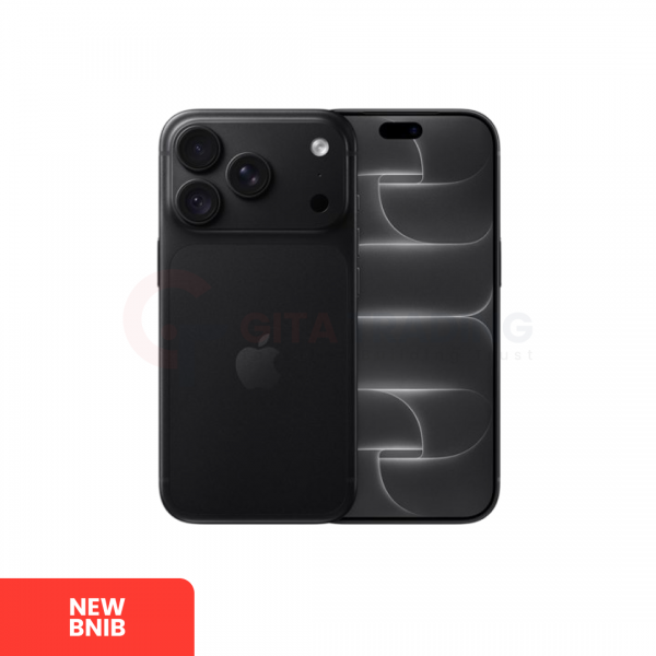 APPLE iPhone 18 Pro 5G Black - Sim Free (SIM Fisik) | Silent Camera & Single SIM  | ROM: 256GB | IMEI: 357305436407730 | NEW BNIB