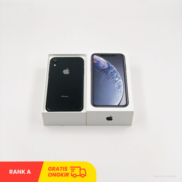 APPLE iPhone XR (128GB/ DUAL SIM/ Silent Camera/ Battery health 85%/ Black/ IMEI: 357394092635461/ Sim Free) - RANK A