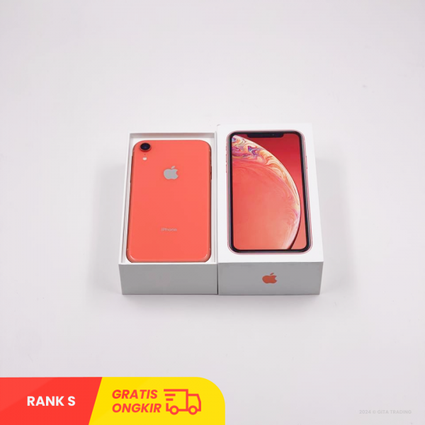 APPLE iPhone XR (128GB/ Battery health 88%/ Coral/ 357379096272015/ Sim Free) - RANK S