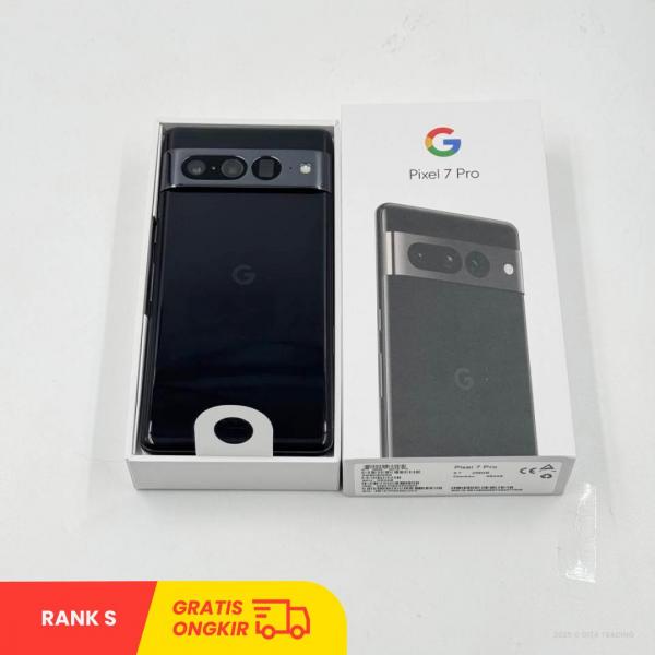 Google Pixel 7 Pro 5G 512GB Obsidian - SIM Free | IMEI: 353050686268945 | RANK S