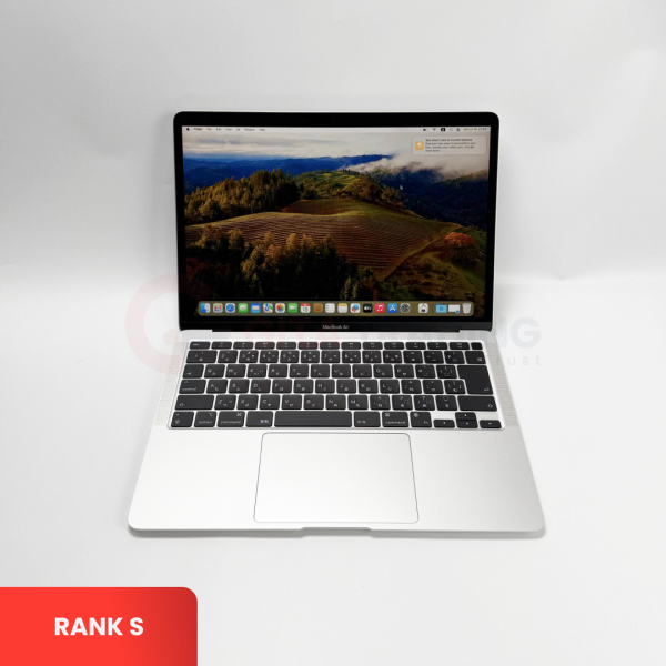 MACBOOK Air Retina 13-inch M1 2020 - Silver | Apple M1 | SSD: 256GB | RAM: 8GB | S&N: FVFH9B7PQ6L7 | macOS | RANK S