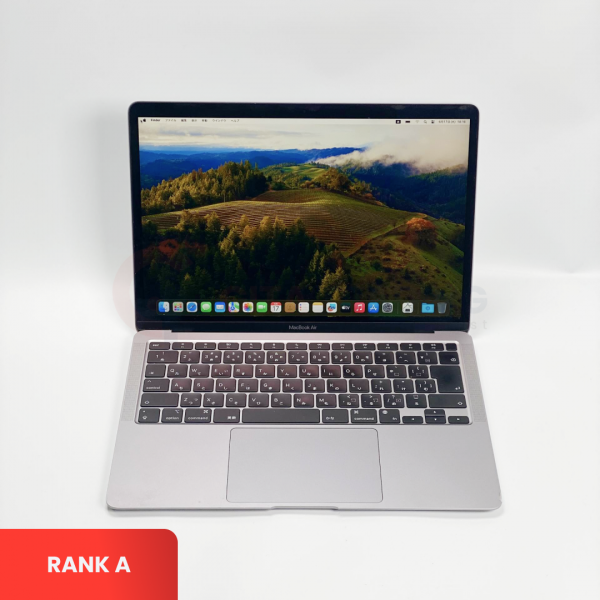 MACBOOK Air Retina 13-inch M1 2020 - Space Gray | Apple M1 | SSD 256GB | RAM 8GB | S&N: FVFJ9CVPQ6L4 | macOS | RANK A