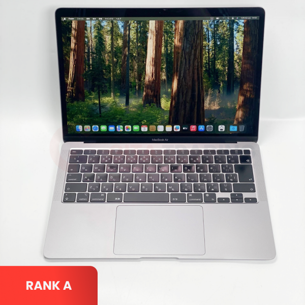 MACBOOK Air Retina 13-inch M1 2020 - Space Gray | Apple M1 | SSD: 256GB | RAM: 8GB | S&N: FVFL4CKC1WFV | macOS | RANK A
