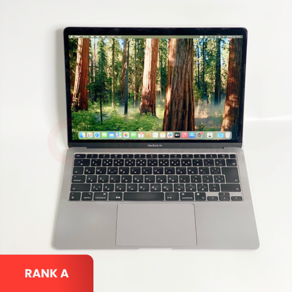 MACBOOK Air Retina 13-inch M1 2020 - Space Gray | Apple M1 | SSD: 256GB | RAM: 8GB | S&N: FVFL4CLG1WFV | macOS | RANK A