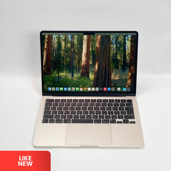 MACBOOK Air Retina 13-inch M2 2022 - Starlight | Apple M2 | SSD 256GB | RAM 16GB | S&N: MLY6Q4C73G | macOS | LIKE NEW