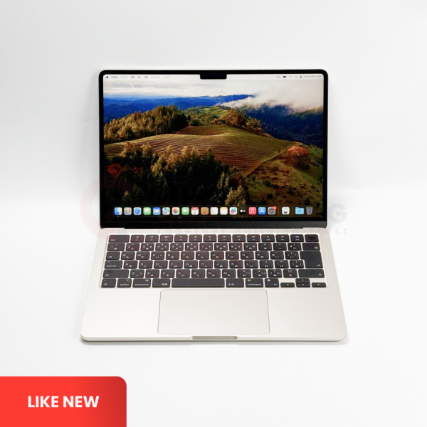 MACBOOK Air Retina 13-inch M2 2022 - Starlight | Apple M2 | SSD 256GB | RAM 8GB | S&N: MH2YM3WMY7 | macOS | LIKE NEW