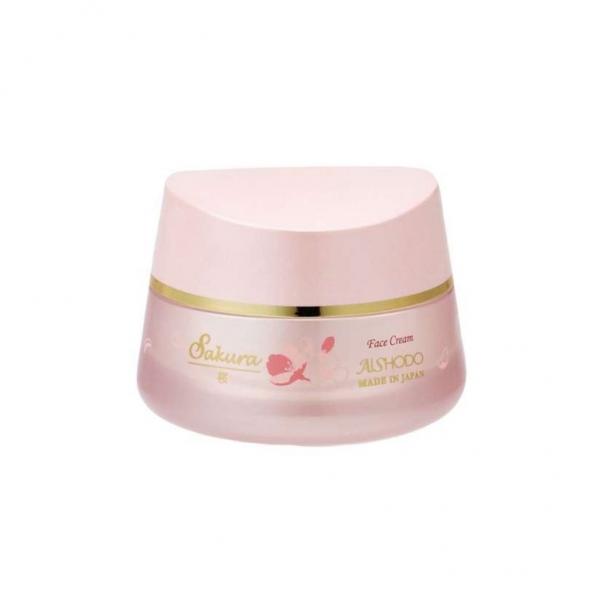 Sakura Face Cream, 50g (Aishodo, Made in Japan)