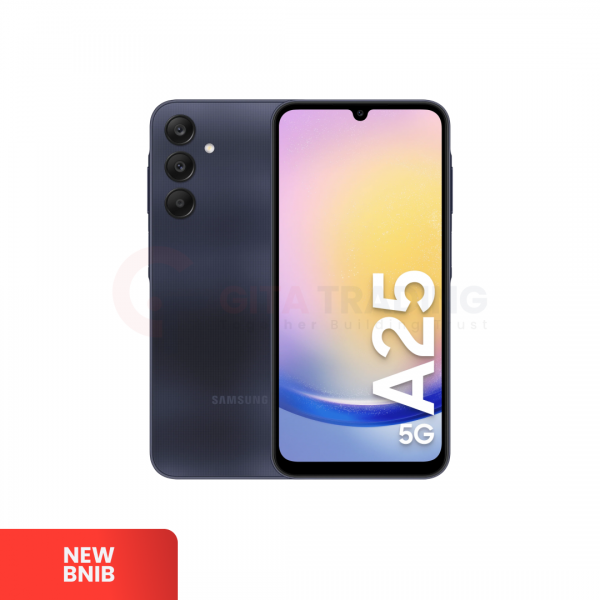SAMSUNG Galaxy A25 5G Black - Sim Free (SIM Fisik) | ROM: 64GB | IMEI: 352478702012842 | NEW BNIB