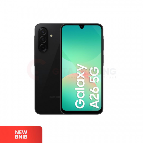 SAMSUNG Galaxy A26 5G Black - Sim Free | ROM: 256GB | DUAL SIM & SILENT CAMERA | IMEI: 355988366129275 | NEW BNIB