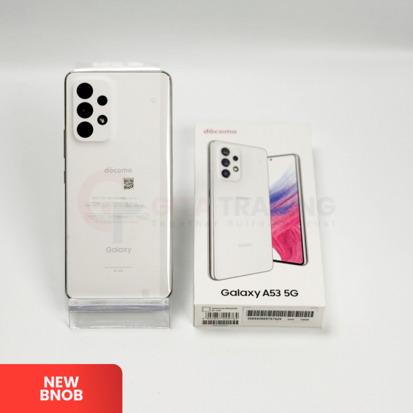 SAMSUNG Galaxy A53 5G Awesome White - Sim Free | ROM: 128GB | IMEI: 358542665767629 | NEW BNOB