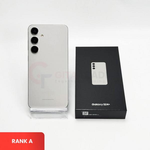 SAMSUNG Galaxy S24+ 5G Marble Gray - Sim Free | ROM 256GB | RAM 12GB | 356206653761992 | RANK S