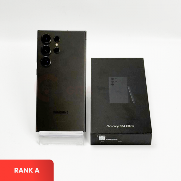 Samsung Galaxy S24 Ultra 5G Titanium Black - SIM Free | ROM: 256GB | RAM: 12GB | Dual Sim & Silent Camera | IMEI: 353437173969350 | RANK A